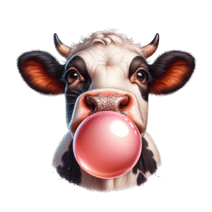 Bubblegum Cow