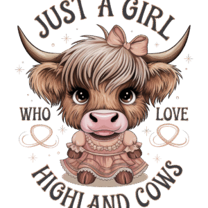 Just a girl who Loves Highland Cows