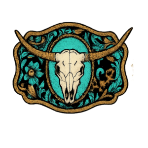 Cow Skull Buckle