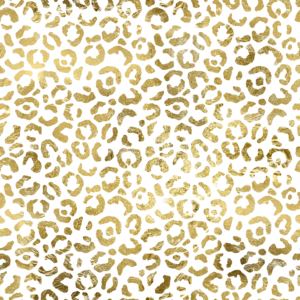 Gold Leopard Print