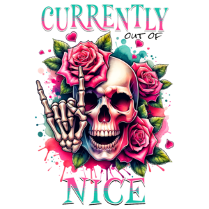 Currently out of Nice!