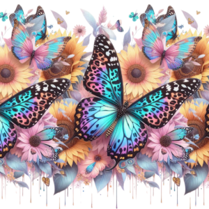 Butterfly Snow Globe Wrap