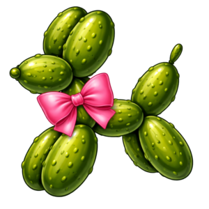 Pickle Balloon Dog