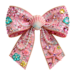 Sequin Shell Bow