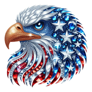 Rhinestone Eagle