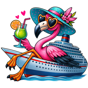 Flamingo on a Cruise