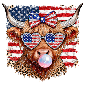 Patriotic Cow