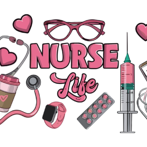 Nurse Life Snow Globe Wrap