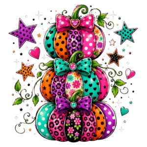 Colorful Pumpkin 1