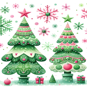 Christmas Tree Snow Globe Wrap