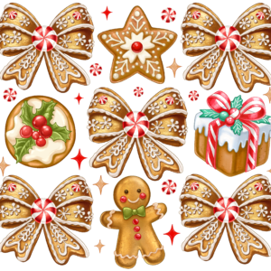 Gingerbread Cookie Element Sheet