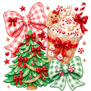 Christmas Tree and Ice Coffee 2