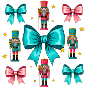 Teal Nutcracker Element Sheet